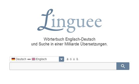 linguee deutsch-englisch
